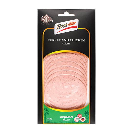 Texa-Star Slice Turkey & Chicken Salami 150g