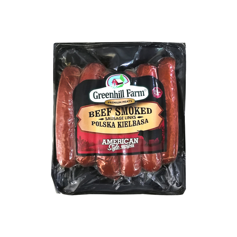 Green-Hills-Farm Beef Polska Kielbasa Smoked Sausage Links