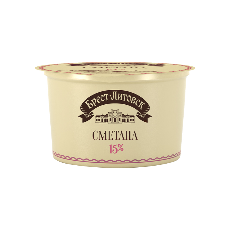 Savushkin Sour Cream 15% 180g