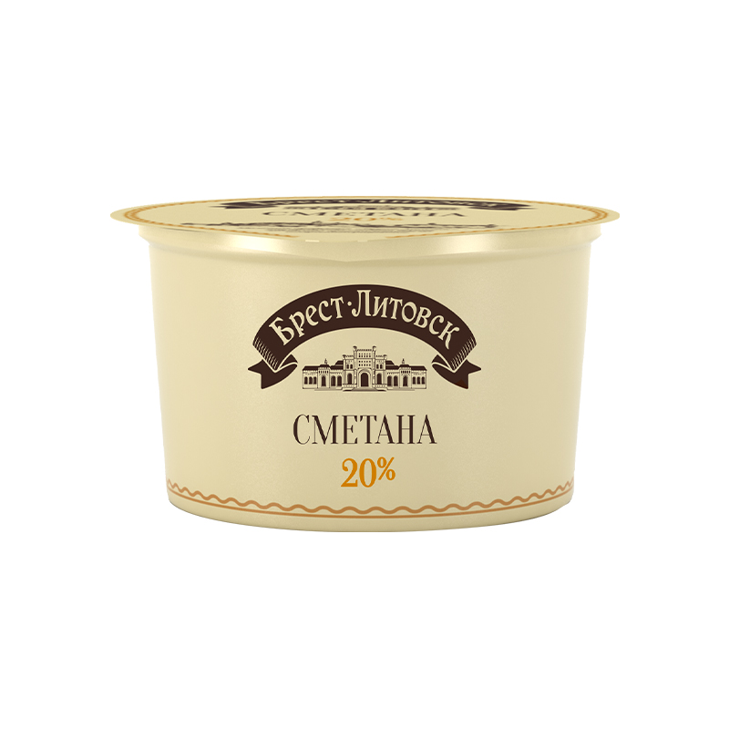 Savushkin Sour Cream 20% 180g