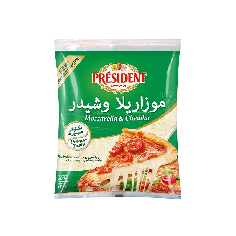 President Mozzarella & Cheddar 200g
