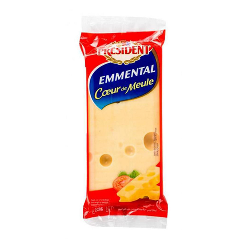 President Emmental Block 220g