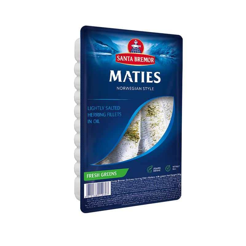 Santa-Bremor "Matjas"Herring Fillet With Herbs
