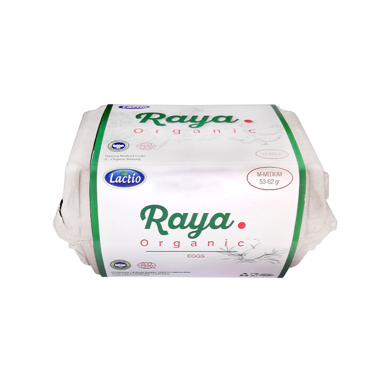 Lactio Raya Organic Egg 6 Pcs