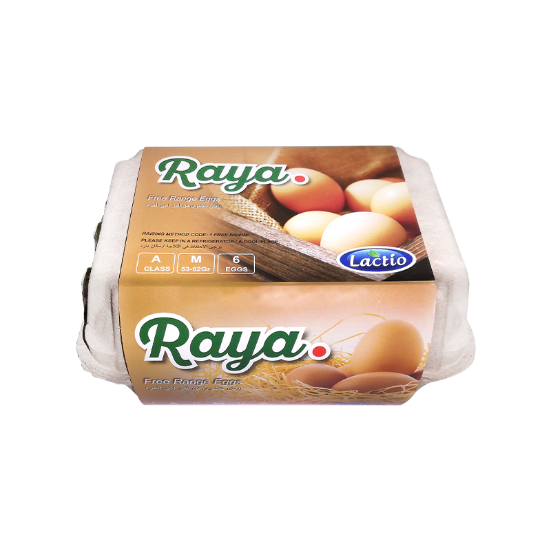 Lactio Raya Free Range Egg 6 Pcs