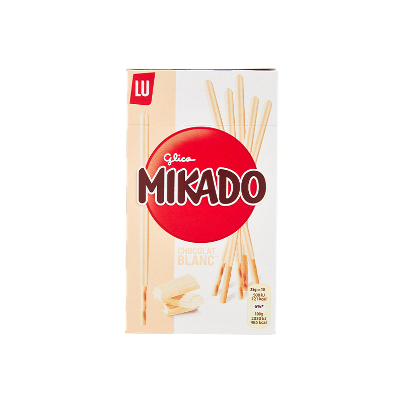 LU Mikado White Chocolate Coated Sticks 70g