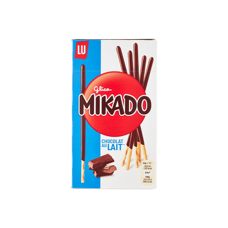 LU Mikado Pocket Milk Chocolate Coated Sticks 75g