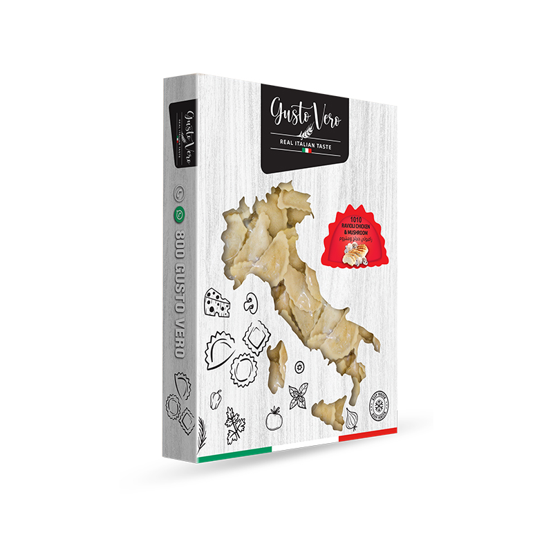 Gusto Vero Half Moon Chicken & Mushroom 300g