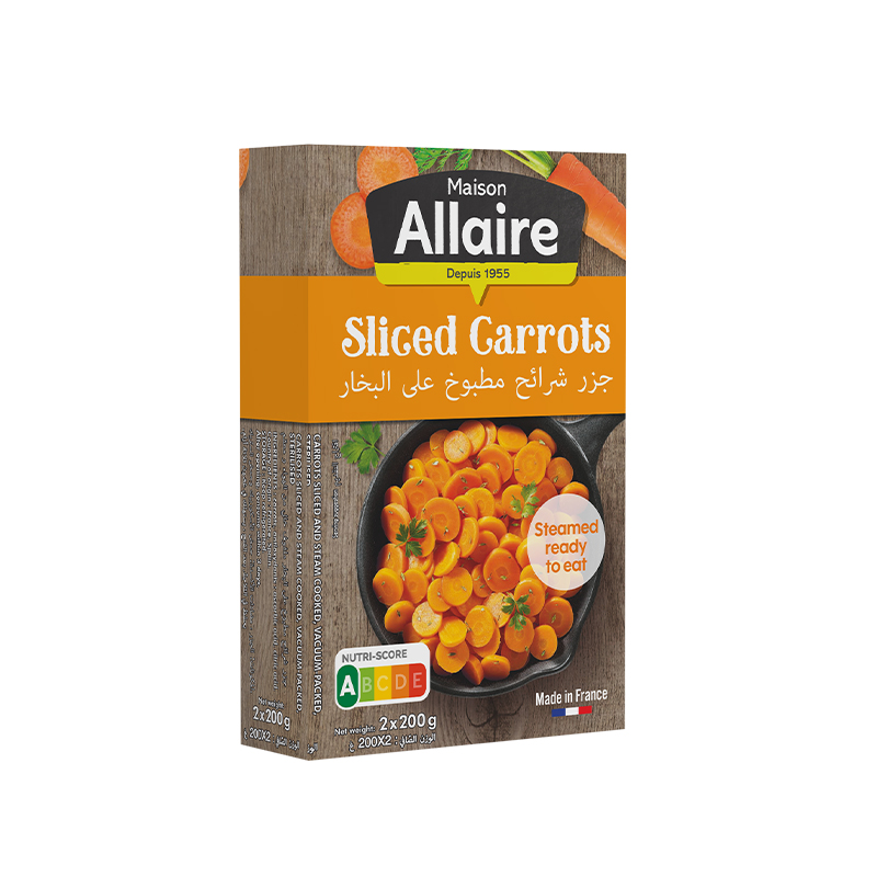 Allaire Sliced Carrots 400g