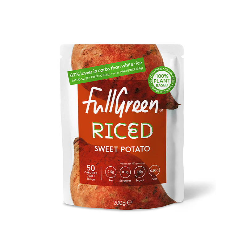 Full Green Vegi Rice Riced Sweet Potato 200g