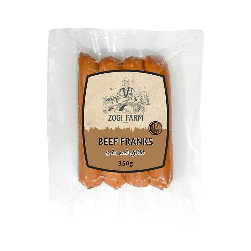 Zogi Farm Beef Franks 350gm
