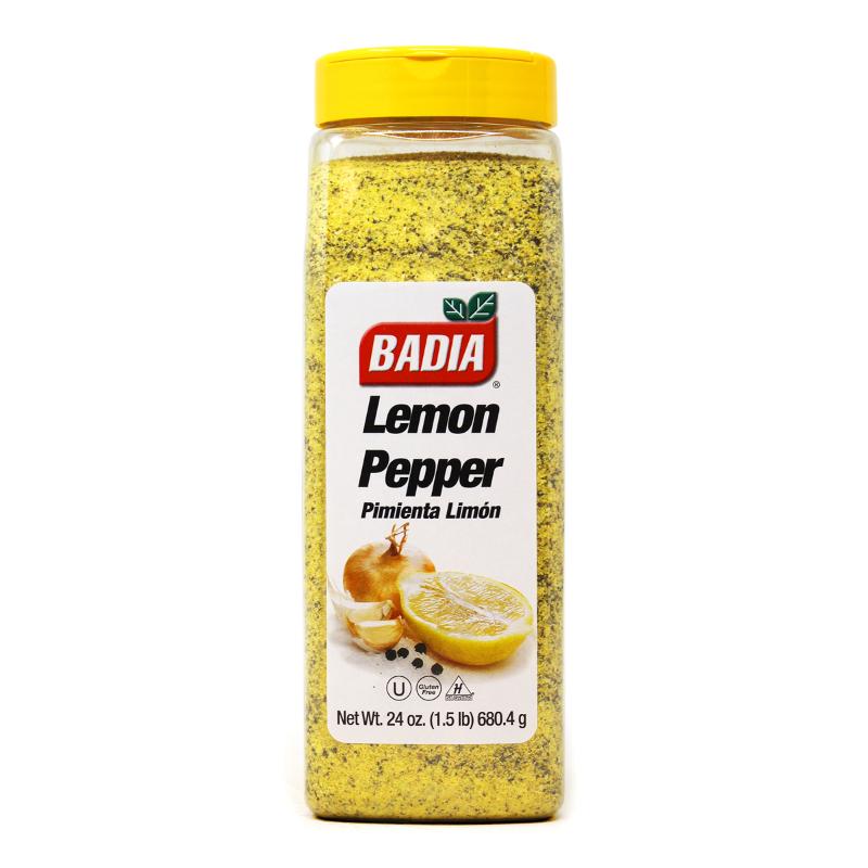 Badia Gluten Free Lemon Pepper 680.40Gm