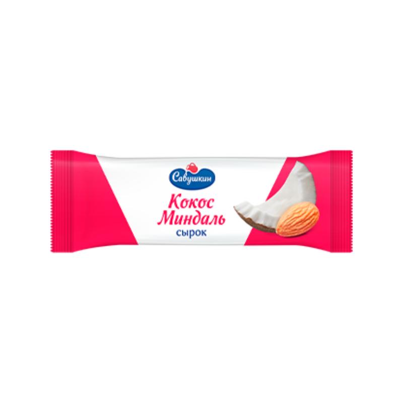 Savushkin Cottage Cheese Bar Coconut And Almond 40g