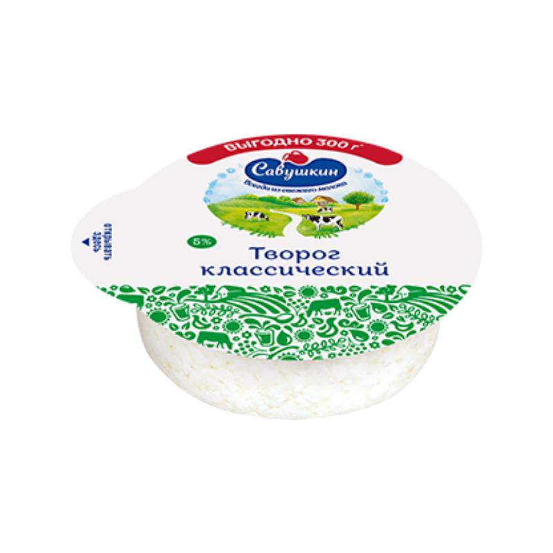 Savushkin Curds "Savushkin Khutorok" 5%, 300g