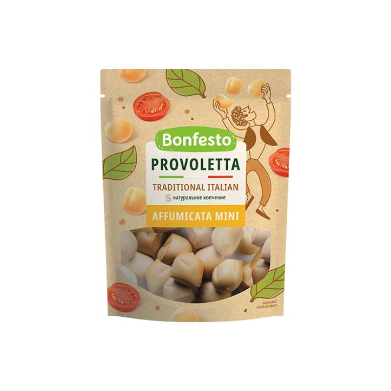 Bonfesto Semi-Hard Smoked Cheese Provoletta 45% 120g