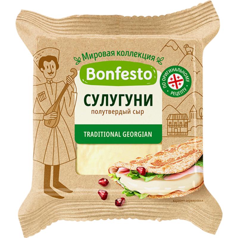 Bonfesto Semi-Hard Cheese Suluguni 40% 200g