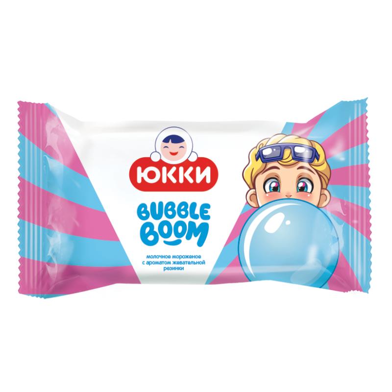Bubble Boom Two-Layered Milk Ice Cream With Chewing Gum Flavour 50g