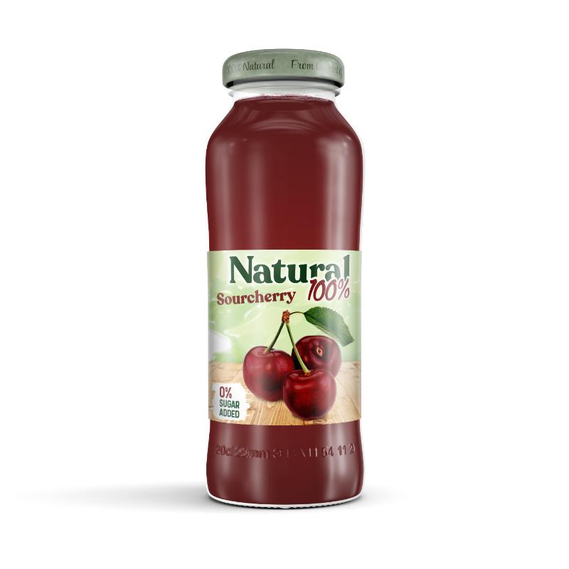 Sour Cherry Juice In Glass 200ml
