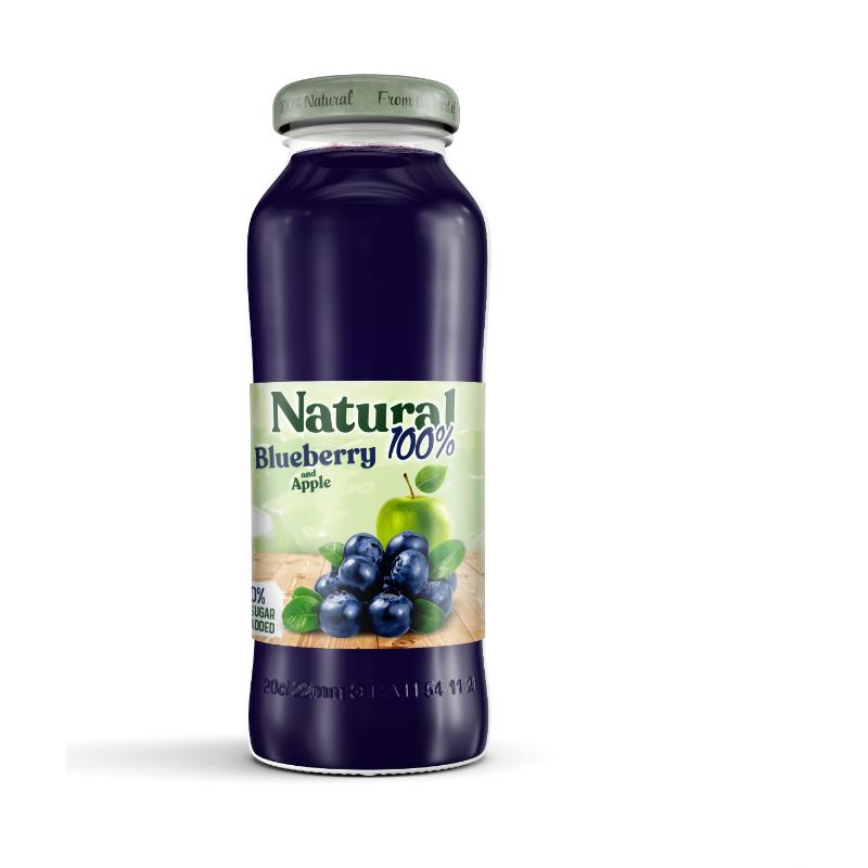 Blueberry Juice In Glass 200ml