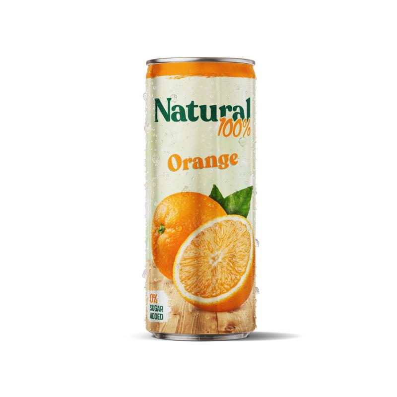 Orange Juice In Can 250ml
