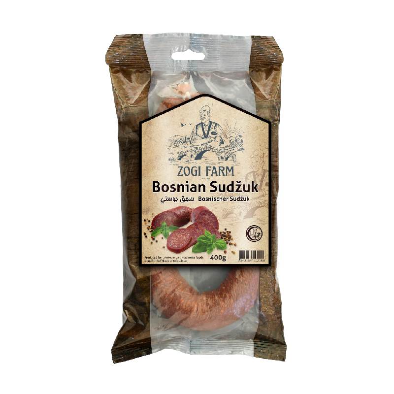Zogi Farm Bosnian Sudžuk Dry Beef Sausage Premium 400g
