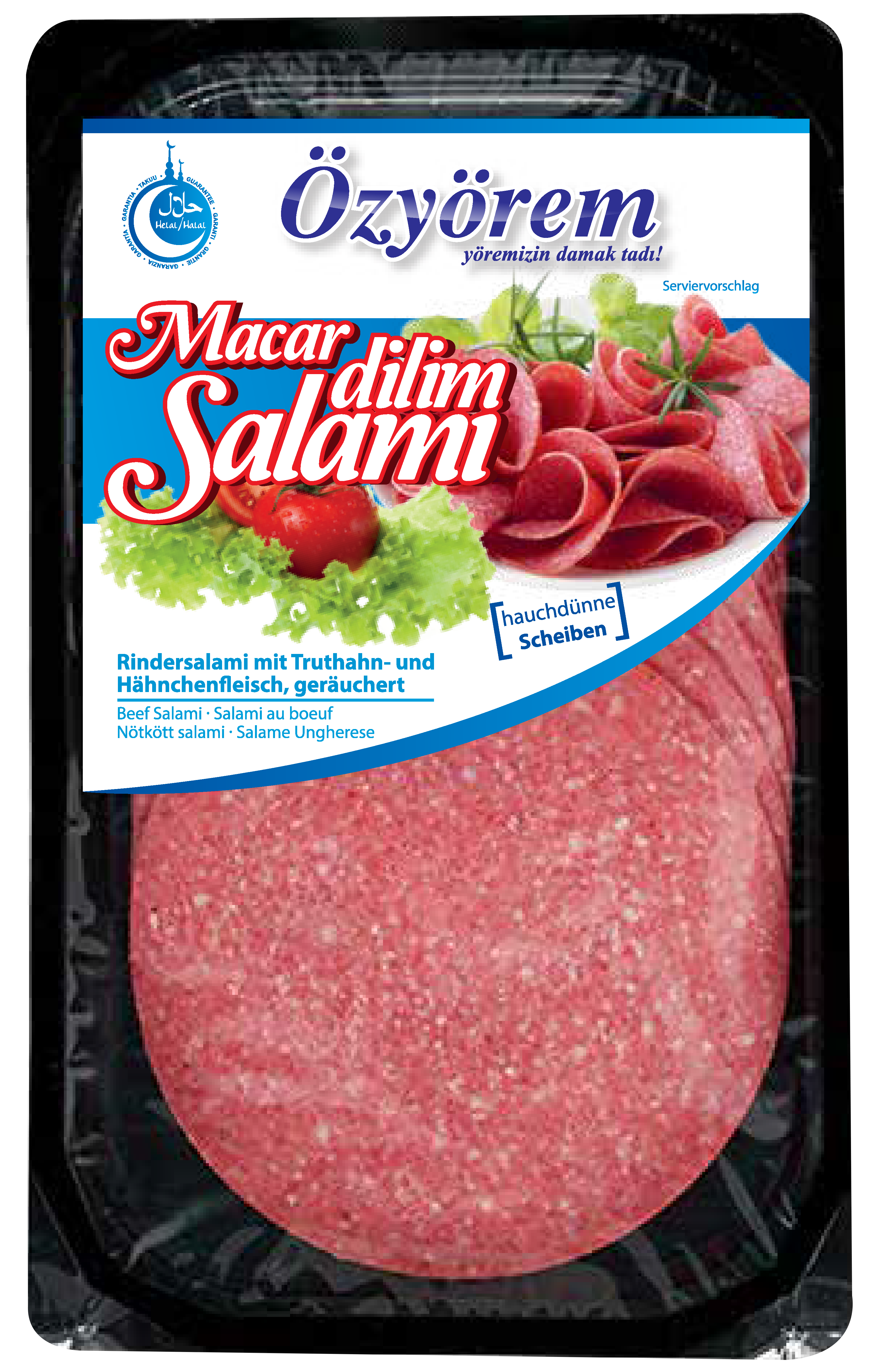 Özyörem Macar Beef Salami 80g