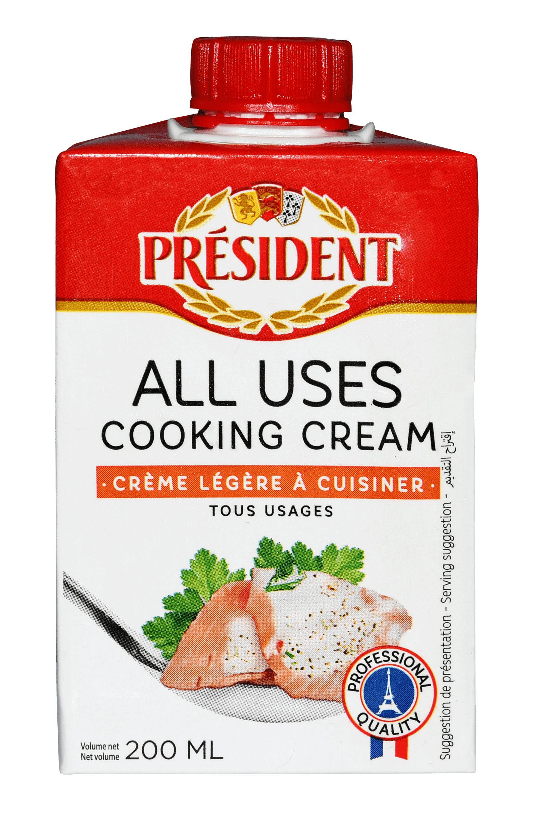 Président Uht Cooking Cream 200ml