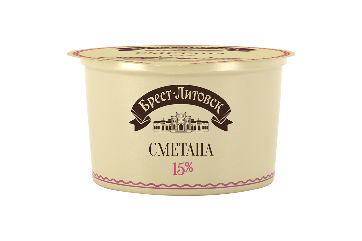 Savushkin Sour Cream 15% 180g