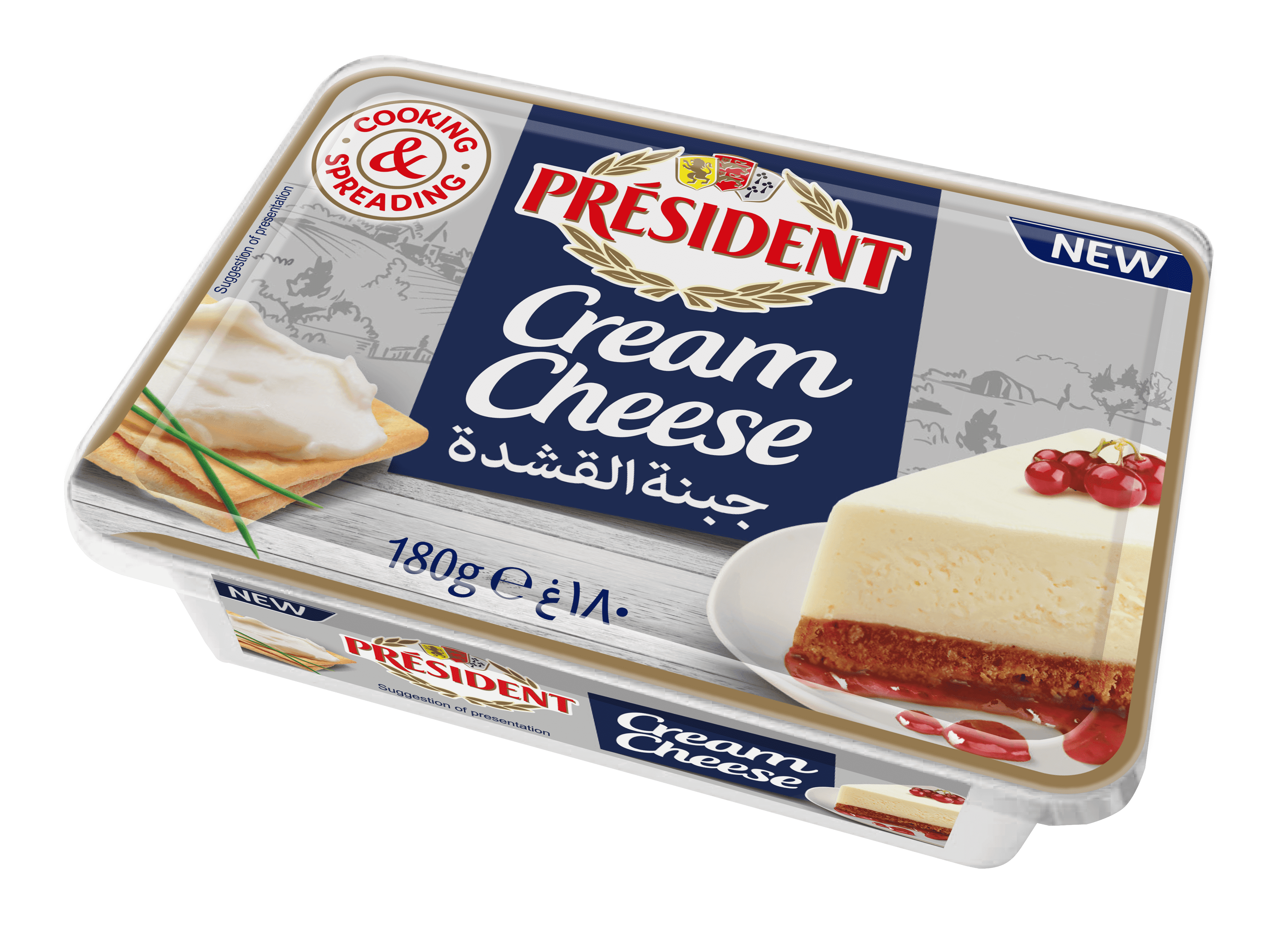 President Cream Cheese 180g