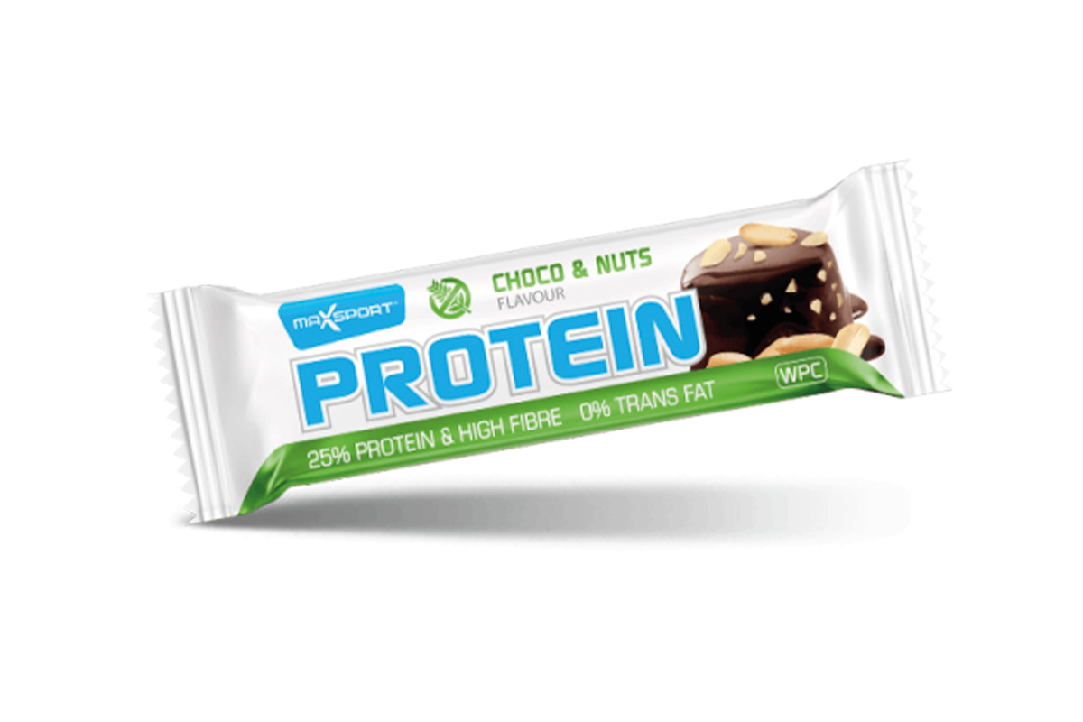 Maxsport Protein Chocolate & Nuts Gf 60 G