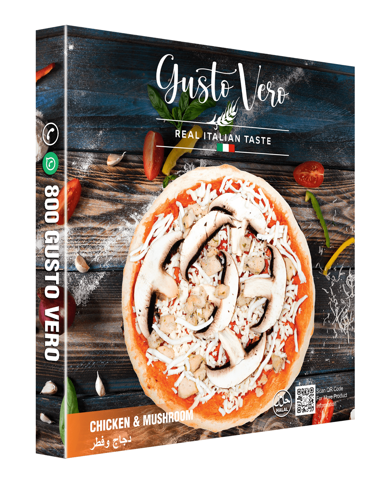 Gusto Vero Chicken & Mushroom 340g