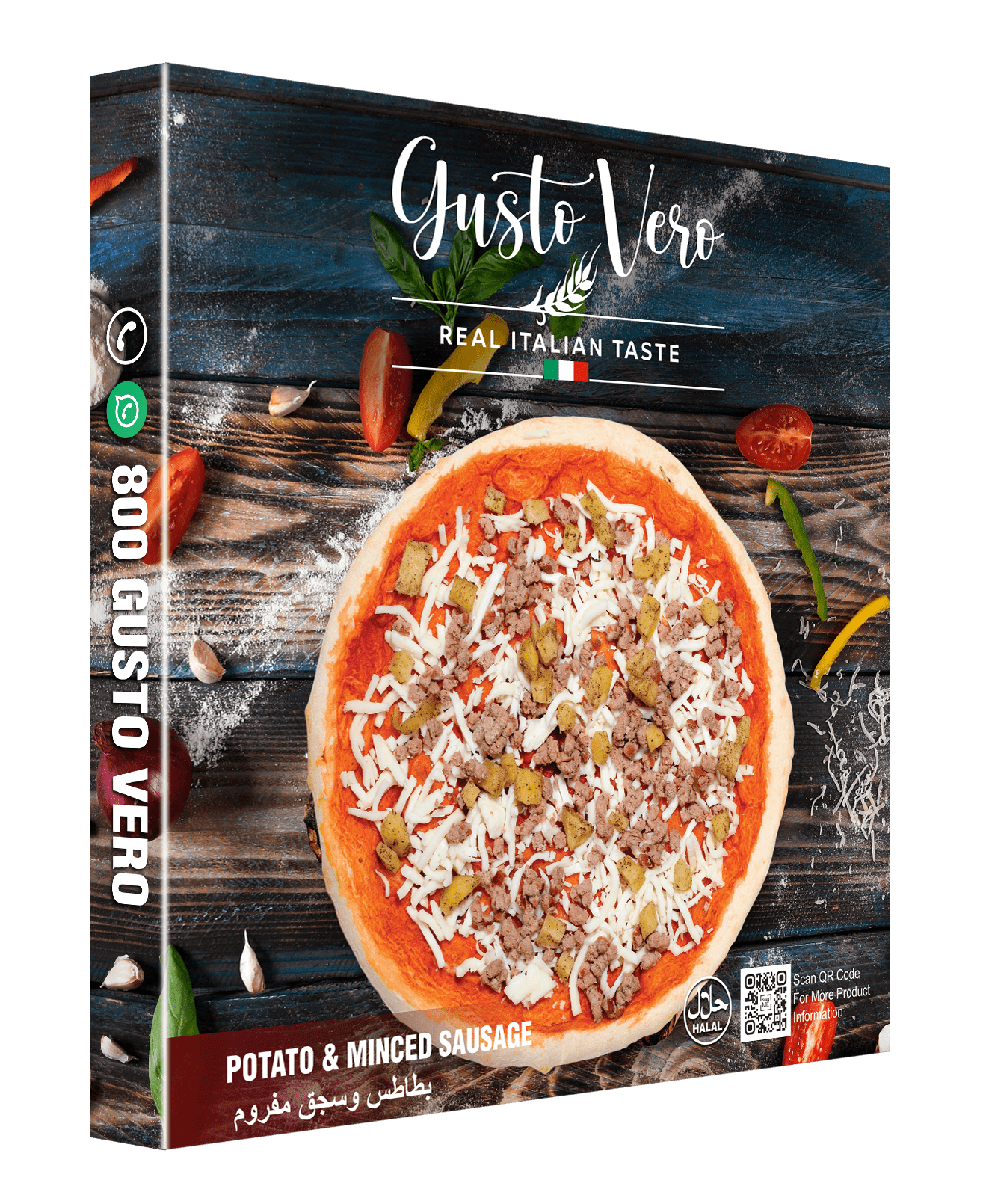 Gusto Vero Potato & Sausage 320g