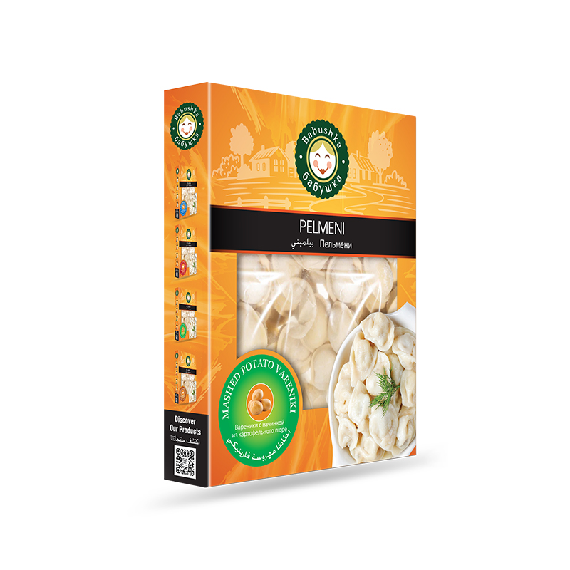 Babushka Pelmeni Mashed Potato Vareniki 400g