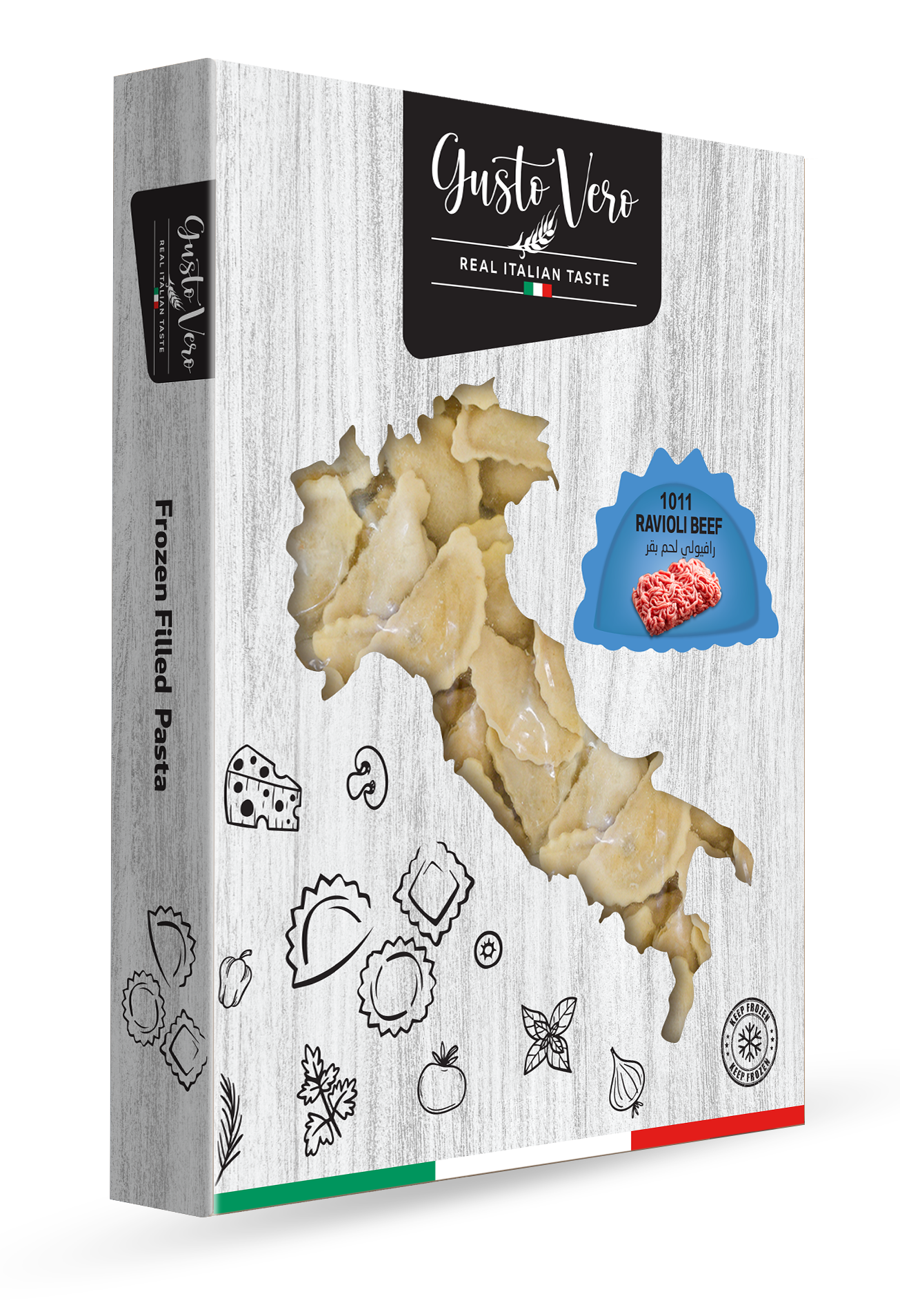 Gusto Vero Half Moon Beef 300g
