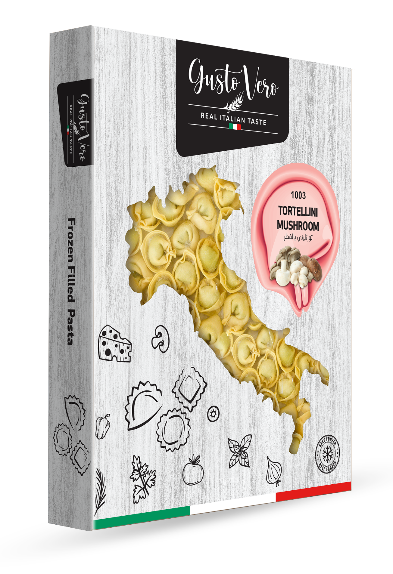 Gusto Vero Tortellini Mushroom 300g
