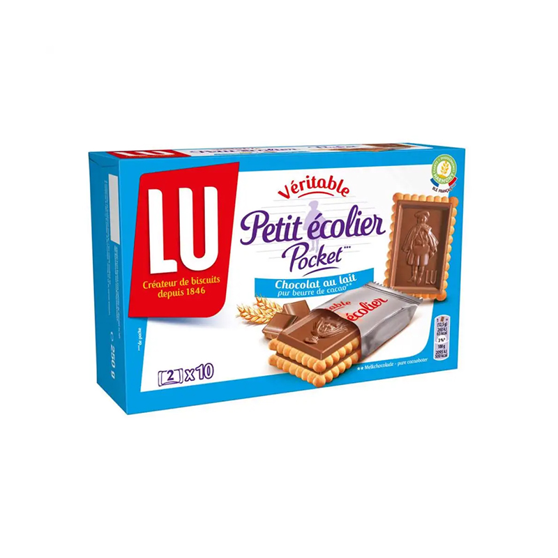 Lu Petit Ecolier White Chocolate Biscuits 150g